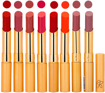 

Rythmx Slim Lipstick 8 Pcs Combo Set 94(Multicolor,)