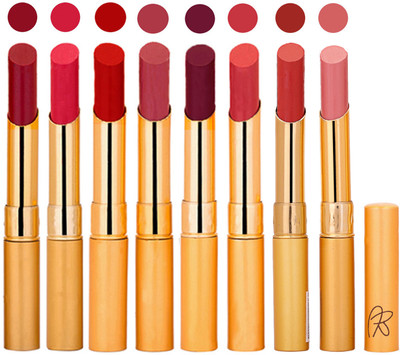 

Rythmx Slim Lipstick 8 Pcs Combo Set 20(Multicolor,)