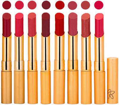

Rythmx Slim Lipstick 8 Pcs Combo Set 10(Multicolor,)