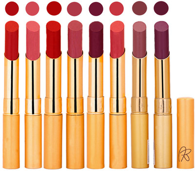

Rythmx Slim Lipstick 8 Pcs Combo Set 46(Multicolor,, 17.6 g)