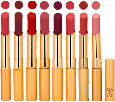 

Rythmx Slim Lipstick 8 Pcs Combo Set 69(Multicolor,)