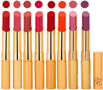 

Rythmx Slim Lipstick 8 Pcs Combo Set 56(Multicolor,, 17.6 g)