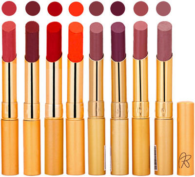 

Rythmx Slim Lipstick 8 Pcs Combo Set 82(Multicolor,)