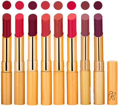 

Rythmx Slim Lipstick 8 Pcs Combo Set 23(Multicolor,, 17.6 g)