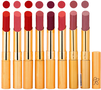 

Rythmx Slim Lipstick 8 Pcs Combo Set 49(Multicolor,, 17.6 g)