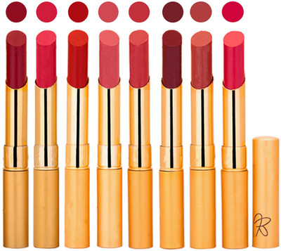 

Rythmx Slim Lipstick 8 Pcs Combo Set 03(Multicolor,)