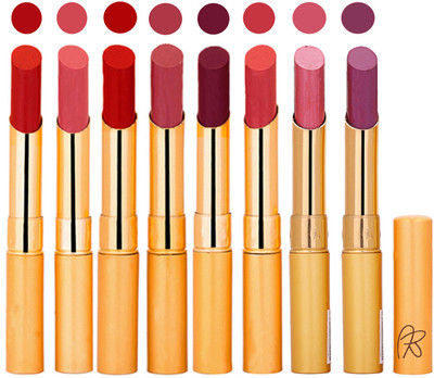 

Rythmx Slim Lipstick 8 Pcs Combo Set 47(Multicolor,, 17.6 g)