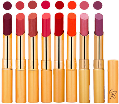 

Rythmx Slim Lipstick 8 Pcs Combo Set 102(Multicolor,)