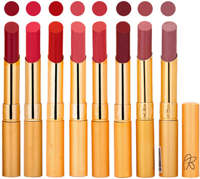 

Rythmx Slim Lipstick 8 Pcs Combo Set 08(Multicolor,, 17.6 g)