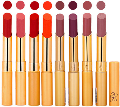 

Rythmx Slim Lipstick 8 Pcs Combo Set 61(Multicolor,)