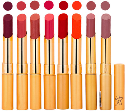 

Rythmx Slim Lipstick 8 Pcs Combo Set 104(Multicolor,, 17.6 g)