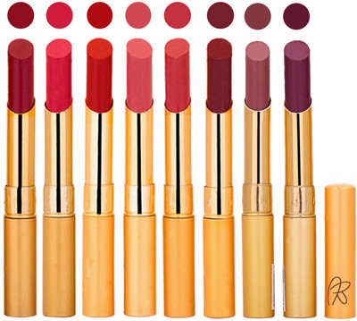 

Rythmx Slim Lipstick 8 Pcs Combo Set 05(Multicolor,, 17.6 g)