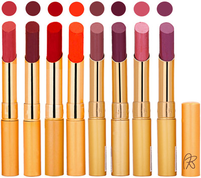 

Rythmx Slim Lipstick 8 Pcs Combo Set 80(Multicolor,, 17.6 g)
