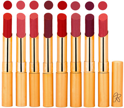 

Rythmx Slim Lipstick 8 Pcs Combo Set 37(Multicolor,, 17.6 g)