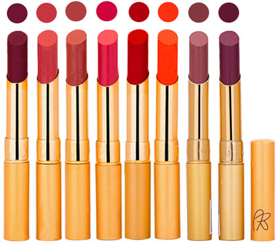

Rythmx Slim Lipstick 8 Pcs Combo Set 101(Multicolor,, 17.6 g)