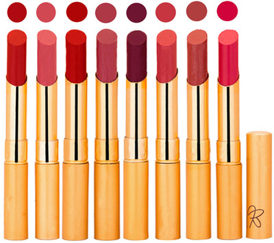 

Rythmx Slim Lipstick 8 Pcs Combo Set 44(Multicolor,, 17.6 g)
