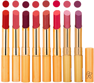 

Rythmx Slim Lipstick 8 Pcs Combo Set 52(Multicolor,, 17.6 g)