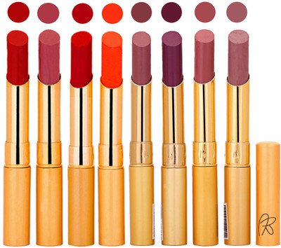 

Rythmx Slim Lipstick 8 Pcs Combo Set 97(Multicolor,, 17.6 g)