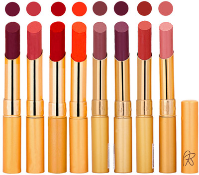 

Rythmx Slim Lipstick 8 Pcs Combo Set 106(Multicolor,, 17.6 g)