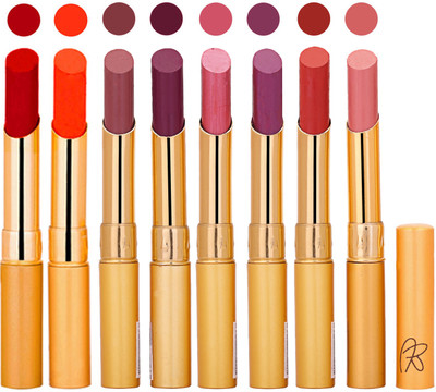 

Rythmx Slim Lipstick 8 Pcs Combo Set 117(Multicolor,)