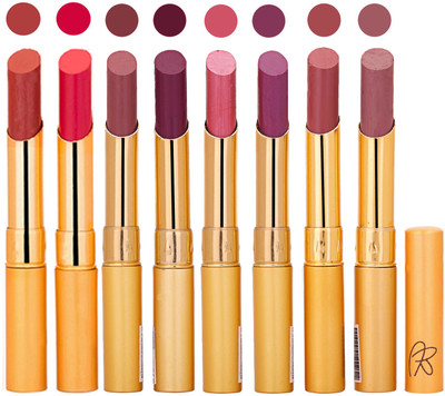 

Rythmx Slim Lipstick 8 Pcs Combo Set 115(Multicolor,, 17.6 g)