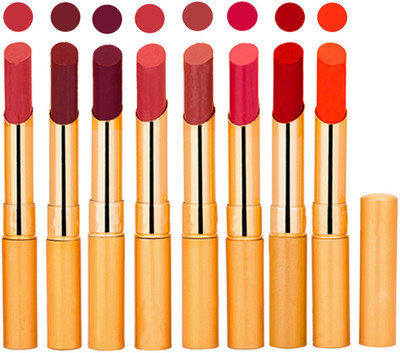 

Rythmx Slim Lipstick 8 Pcs Combo Set 71(Multicolor,, 17.6 g)