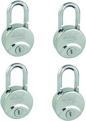 

Link+ R67 HI-TECH LOCK (PACK OF 4) Padlock(Silver)