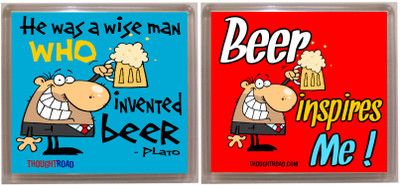 

Thoughtroad WISEMAN INSPIRES ME Fridge Magnet Pack of 2