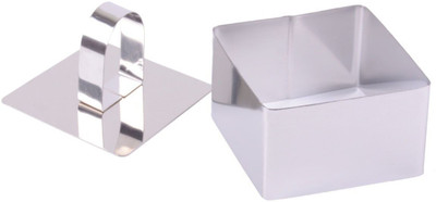 

Futaba Square & Mousse Ring - Cup Mould Tray(Pack of 2)