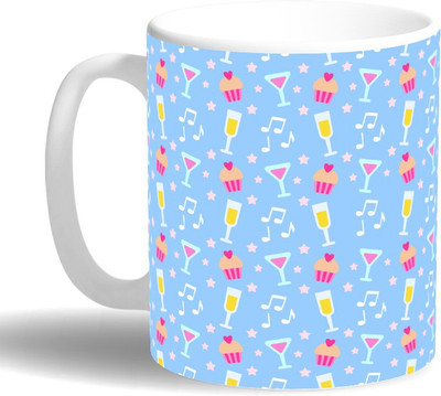 

PRINT OPERA Music Sign Ceramic Mug(330 ml), Multicolor
