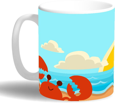 

PRINT OPERA Sunset Ceramic Mug(330 ml), Multicolor