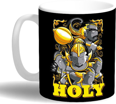 

PRINT OPERA Holy Ceramic Mug(330 ml), Multicolor