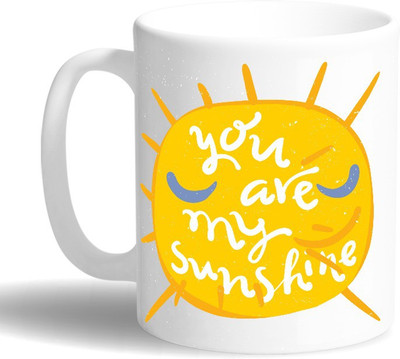 

PRINT OPERA My Sunshine Ceramic Mug(330 ml), Multicolor