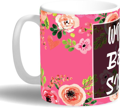 

PRINT OPERA World Best Sister Ceramic Mug(330 ml), Multicolor