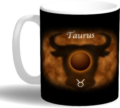 

PRINT OPERA Taurus Ceramic Mug(330 ml), Multicolor