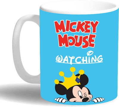 

PRINT OPERA Mickey Mouse Ceramic Mug(330 ml), Multicolor