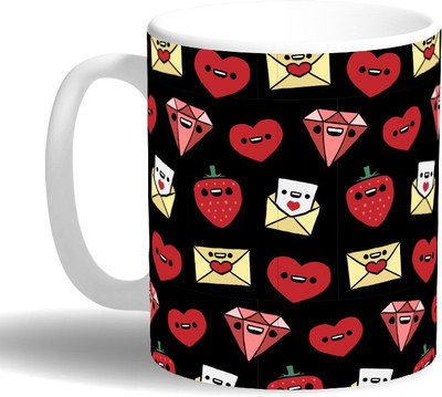 

PRINT OPERA Icons Ceramic Mug(330 ml), Multicolor