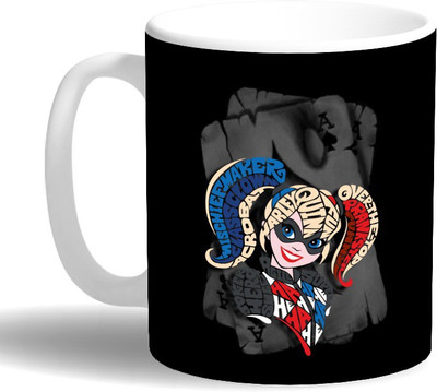 

PRINT OPERA Joker Ceramic Mug(330 ml), Multicolor