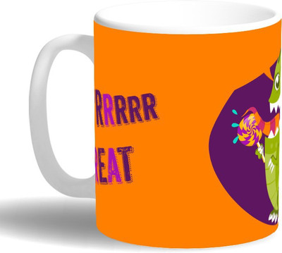 

PRINT OPERA Monster Ceramic Mug(330 ml), Multicolor