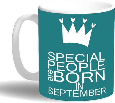 

PRINT OPERA September Born Ceramic Mug(330 ml), Multicolor