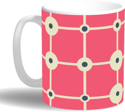 

PRINT OPERA Cells Ceramic Mug(330 ml), Multicolor