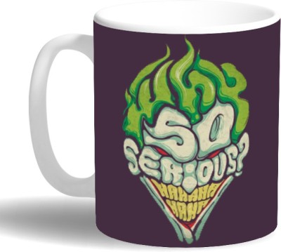 

PRINT OPERA So Serious Ceramic Mug(330 ml), Multicolor