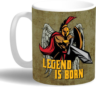 

PRINT OPERA Legend is Born Ceramic Mug(330 ml), Multicolor