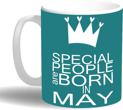 

PRINT OPERA May Born Ceramic Mug(330 ml), Multicolor