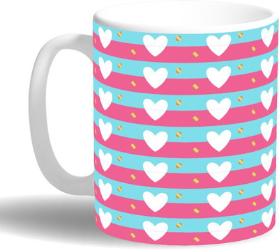 

PRINT OPERA Artistic Design Ceramic Mug(330 ml), Multicolor