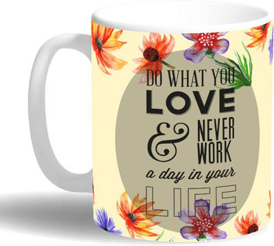 

PRINT OPERA Always Ready Ceramic Mug(330 ml), Multicolor