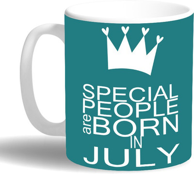 

PRINT OPERA July Born Ceramic Mug(330 ml), Multicolor