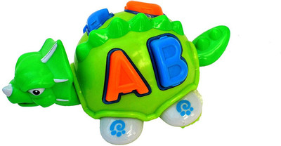 

Taaza Garam Taaza Garam kids high quality Turtle Toy Animals Great Fun Plastic Baby learning Toy(Multicolor)