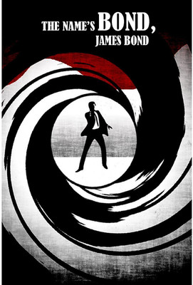 

James bond movie poster Paper Print(23 inch X 18 inch, Rolled)