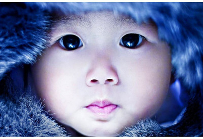 

cute baby poster Paper Print(23 inch X 18 inch, Rolled)